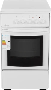 Плита Электрическая Flama AE 1401 W белый эмаль Плита Электрическая Flama AE 1401 W белый эмаль