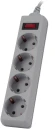 Сетевой фильтр Buro 400SL-5-G 5м (4 розетки) серый (пакет ПЭ) Сетевой фильтр Buro 400SL-5-G 5м (4 розетки) серый (пакет ПЭ)