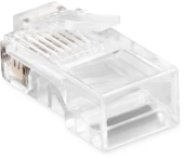 Коннектор Buro (BU-CONRJ45-50PCS) RJ45 прозрачный (упак.:50шт) Коннектор Buro (BU-CONRJ45-50PCS) RJ45 прозрачный (упак.:50шт)