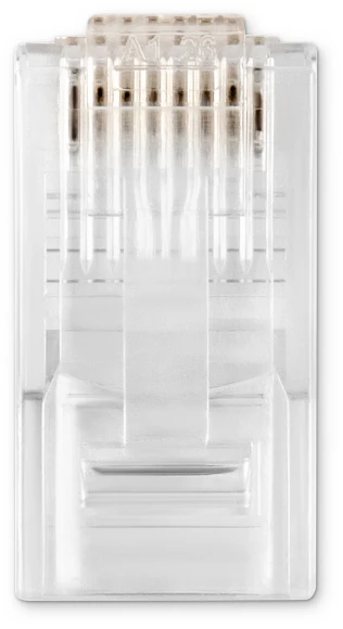 Коннектор Buro (BU-CONRJ45-50PCS) RJ45 прозрачный (упак.:50шт) Коннектор Buro (BU-CONRJ45-50PCS) RJ45 прозрачный (упак.:50шт)