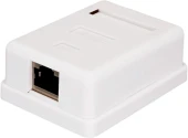 Розетка Suprlan 10-0354-1 наклад.RJ45 1 кат.5E FTP бел. Розетка Suprlan 10-0354-1 наклад.RJ45 1 кат.5E FTP бел.