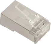 Коннектор Lanmaster (LAN-EZ45-8P8C/S5E-100) STP кат.5E RJ45 серебристый (упак.:100шт) Коннектор Lanmaster (LAN-EZ45-8P8C/S5E-100) STP кат.5E RJ45 серебристый (упак.:100шт)