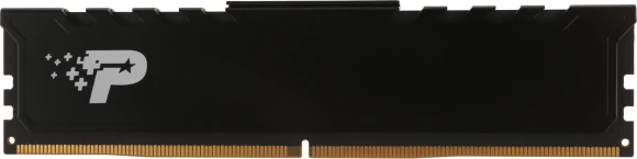 Память DDR5 8GB 5200MHz Patriot PSP58G520081H1 Signature Premium RTL PC5-41600 CL42 DIMM 288-pin 1.1В single rank с радиатором Ret Память DDR5 8GB 5200MHz Patriot PSP58G520081H1 Signature Premium RTL PC5-41600 CL42 DIMM 288-pin 1.1В single rank с радиатором Ret