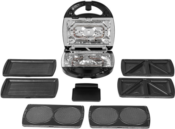 Мультипекарь Red Solution RMB-M602 700Вт черный/серебристый Мультипекарь Red Solution RMB-M602 700Вт черный/серебристый