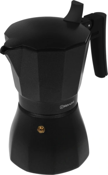 Кофеварка гейзерн. Rondell Kafferro RDS-499 0.3л алюминий темно-серый