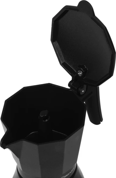 Кофеварка гейзерн. Rondell Kafferro RDS-499 0.3л алюминий темно-серый