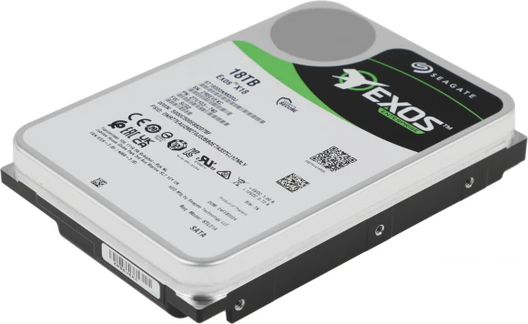 Жесткий диск Seagate SATA-III 18Tb ST18000NM000J Server Exos X18 512E (7200rpm) 256Mb 3.5" Жесткий диск Seagate SATA-III 18Tb ST18000NM000J Server Exos X18 512E (7200rpm) 256Mb 3.5"