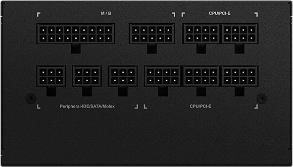 Блок питания Gigabyte ATX 1000W GP-UD1000GM 80+ gold (20+4pin) APFC 120mm fan 8xSATA Cab Manag RTL