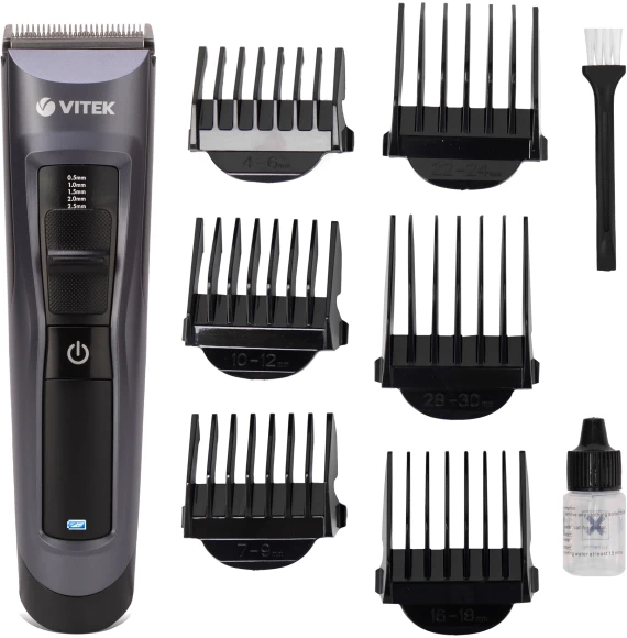 Машинка для стрижки Vitek VT-2582 черный 2.4Вт