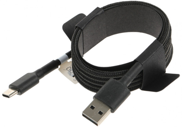 Кабель Xiaomi Mi Braided SJV4109GL USB (m)-USB Type-C (m) 1м черный Кабель Xiaomi Mi Braided SJV4109GL USB (m)-USB Type-C (m) 1м черный