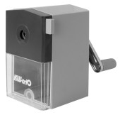 Точилка для карандашей механическая Kw-Trio 305Agr 1 отверстие пластик серый