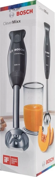 Блендер погружной Bosch CleverMixx MSM2610B 600Вт черный