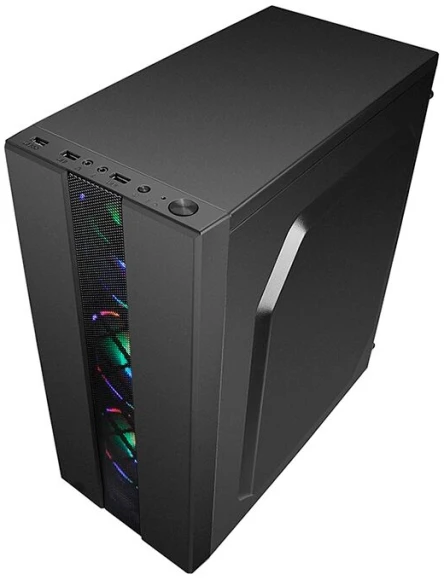 Корпус Accord ACC-CL290B черный без БП ATX 4x120mm 2xUSB2.0 1xUSB3.0 audio
