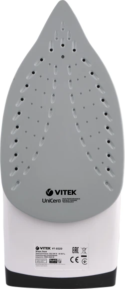 Утюг Vitek VT-8329 2600Вт черный/белый/синий