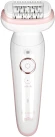 Эпилятор Braun SES9-030 скор.:2 насад.:3 от электр.сети от аккум. белый/розовый