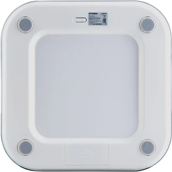 Весы напольные электронные Hyundai H-BS03577 макс.180кг розовый/фиолетовый