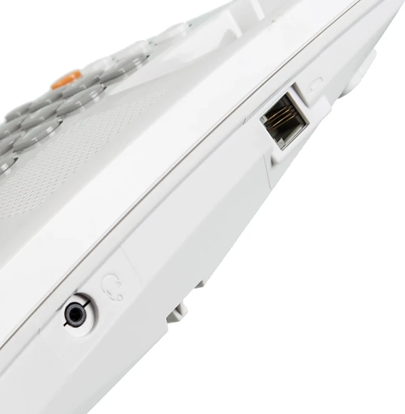 Телефон проводной Panasonic KX-TS2365RUW белый