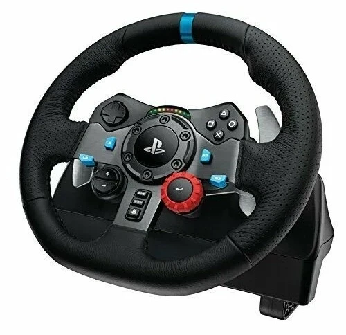 Руль Logitech G29 14кноп. (с педалями) черный