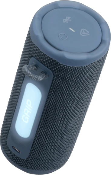 Колонка порт. JBL Grip синий 16W 1.0 BT 2600mAh (без.бат) (JBLGRIPBLU)