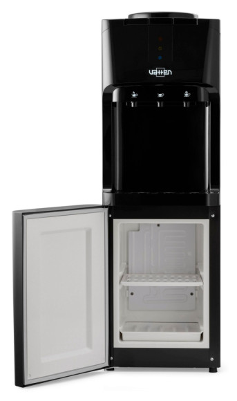 Кулер Vatten V02NE напольный электронный черный/черный