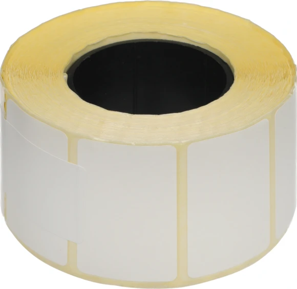 Термоэтикетки Cactus Top CS-TT43251000 сег.:43x25мм самоклей. д.вн.рул.80мм д.вт.40мм 1000шт/рул белый