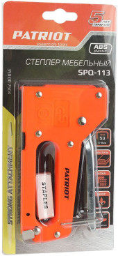 Степлер ручной Patriot SPQ-113 скобы тип 53 (4-8мм) Степлер ручной Patriot SPQ-113 скобы тип 53 (4-8мм)
