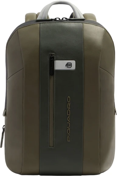 Рюкзак мужской Piquadro Urban CA7164UB00/GRN серый/черный натур.кожа Рюкзак мужской Piquadro Urban CA7164UB00/GRN серый/черный натур.кожа
