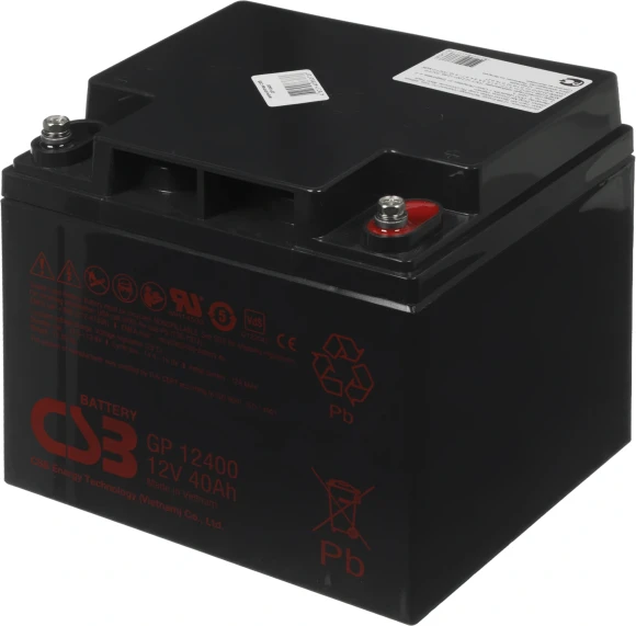 Батарея для ИБП CSB GP12400 12В 40Ач Батарея для ИБП CSB GP12400 12В 40Ач