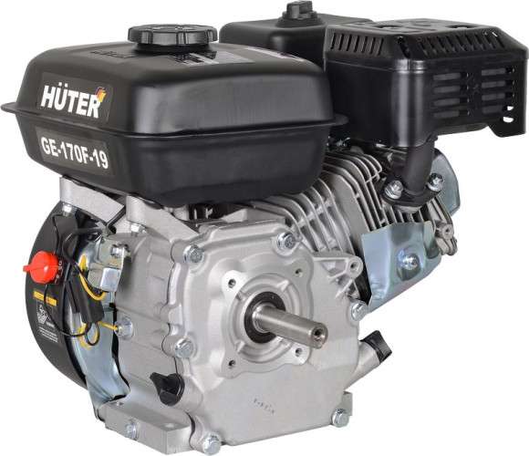 Двигатель бензиновый Huter GE-170F-19 4-х тактный 7л.с. 5.15кВт для садовой техники (70/15/1)