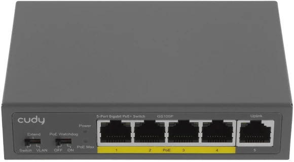 Коммутатор Cudy GS1016L (L2) 16x1Гбит/с неуправляемый Коммутатор Cudy GS1016L (L2) 16x1Гбит/с неуправляемый