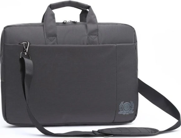 Сумка для ноутбука 15.6" Continent CC-215 GR серый нейлон/полиэстер