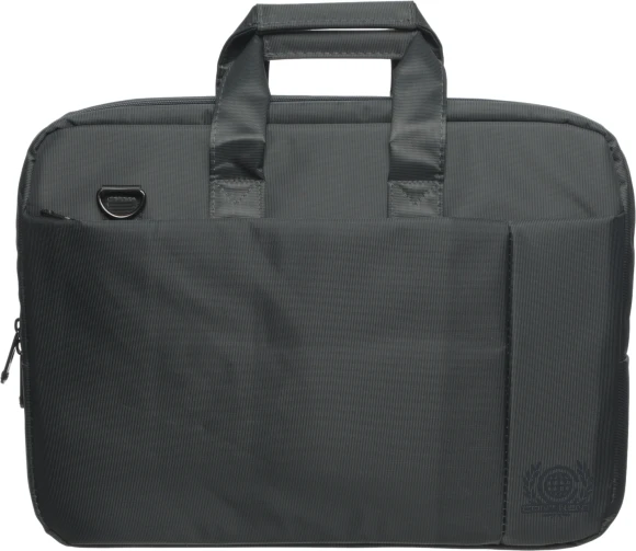 Сумка для ноутбука 15.6" Continent CC-215 GR серый нейлон/полиэстер
