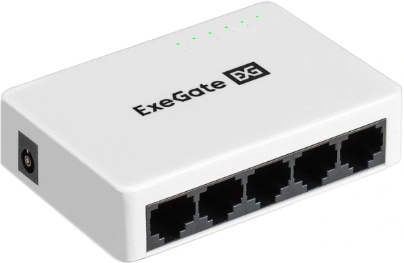 Коммутатор Exegate EDES-1005C EX298685RUS (L2) 5x100Мбит/с неуправляемый
