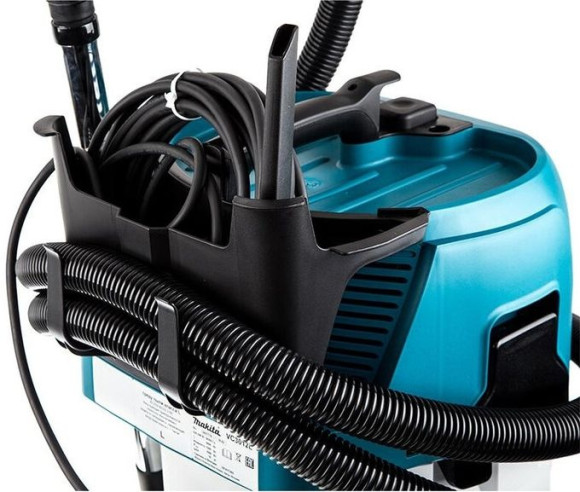 Строительный пылесос Makita VC3012L 1200Вт (уборка: сухая/влажная) синий