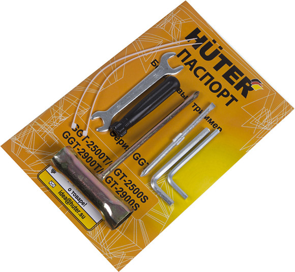 Триммер бензиновый Huter GGT-2500S 2500Вт 3.3л.с. разбор.штан. реж.эл.:леска/нож Триммер бензиновый Huter GGT-2500S 2500Вт 3.3л.с. разбор.штан. реж.эл.:леска/нож