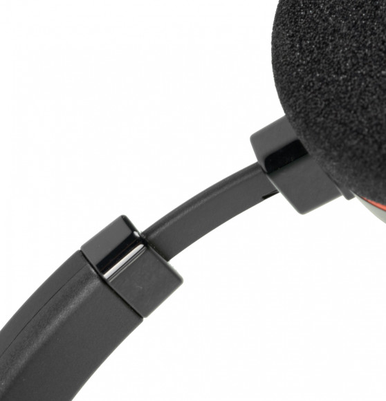 Наушники с микрофоном Jabra Evolve 20 MS Stereo черный 1.2м накладные USB оголовье (4999-823-109)