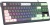 Клавиатура Оклик 711G серый/белый USB Multimedia for gamer LED (1790385) кабель 1.5м