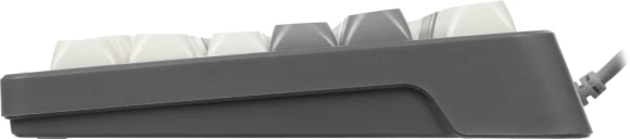 Клавиатура Оклик 711G серый/белый USB Multimedia for gamer LED (1790385) кабель 1.5м