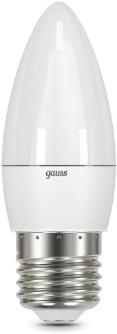 Лампа светодиодная Gauss Black 7Вт цок.:GU5.3 рефлек. 220B св.свеч.бел.теп. MR16 (упак.:10шт) (101505107)