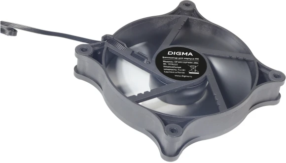 Вентилятор для корпуса Digma DFAN120PWM-2BK 120х120x25 черный 4-pin 37дБ Ret Вентилятор для корпуса Digma DFAN120PWM-2BK 120х120x25 черный 4-pin 37дБ Ret
