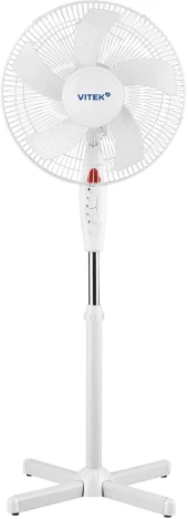 Вентилятор напольный Vitek VSF-1662 38Вт скоростей:3 ПДУ белый (упак.:1шт)