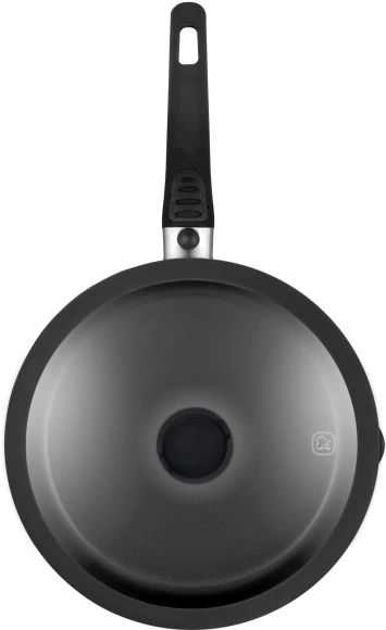 Сотейник Rondell Escurion RDA-871 4.0л. d=28см (с крышкой) черный