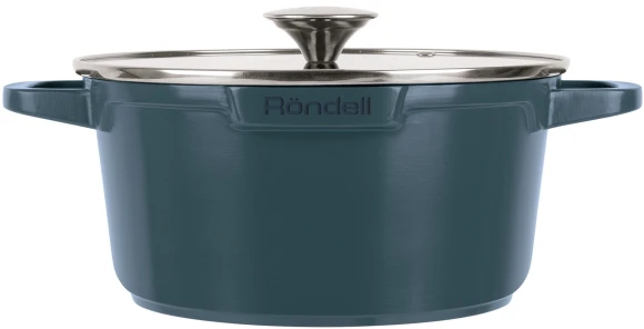Кастрюля Rondell Azul Claro RDA-1501 4.5л. d=24см (с крышкой) синий