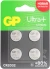 Батарея GP Lithium CR2032UP CR2032 280mAh (4шт) блистер