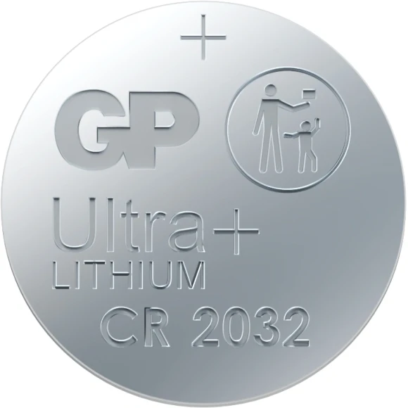 Батарея GP Lithium CR2032UP CR2032 280mAh (4шт) блистер
