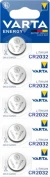 Батарея Varta Energy CR2032 BL5 Lithium 3V CR2032 (5шт) блистер