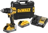 Дрель-шуруповерт DeWalt DCD805H2T аккум. патрон:быстрозажимной (кейс в комплекте) (DCD805H2T-QW)