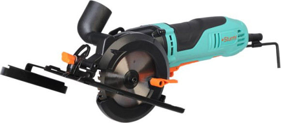 Циркулярная пила (дисковая) Sturm! CS5012MS 1000Вт (ручная) D диска.:125мм