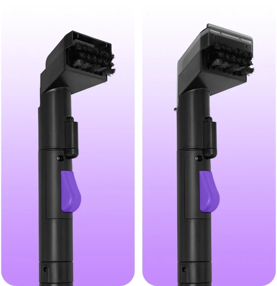 Пылесос моющий Kitfort КТ-5213 450Вт черный/фиолетовый