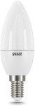 Лампа светодиодная Gauss Elementary 10Вт цок.:E14 шар 220B св.свеч.бел.нейт. (упак.:10шт) (53120)